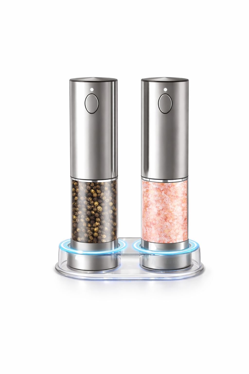 Electric Salt & Pepper Grinder Set