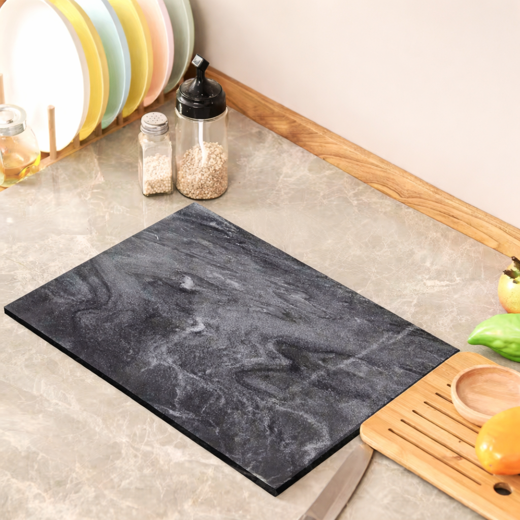 Luxury Black Marble Kitchen Cutting Board