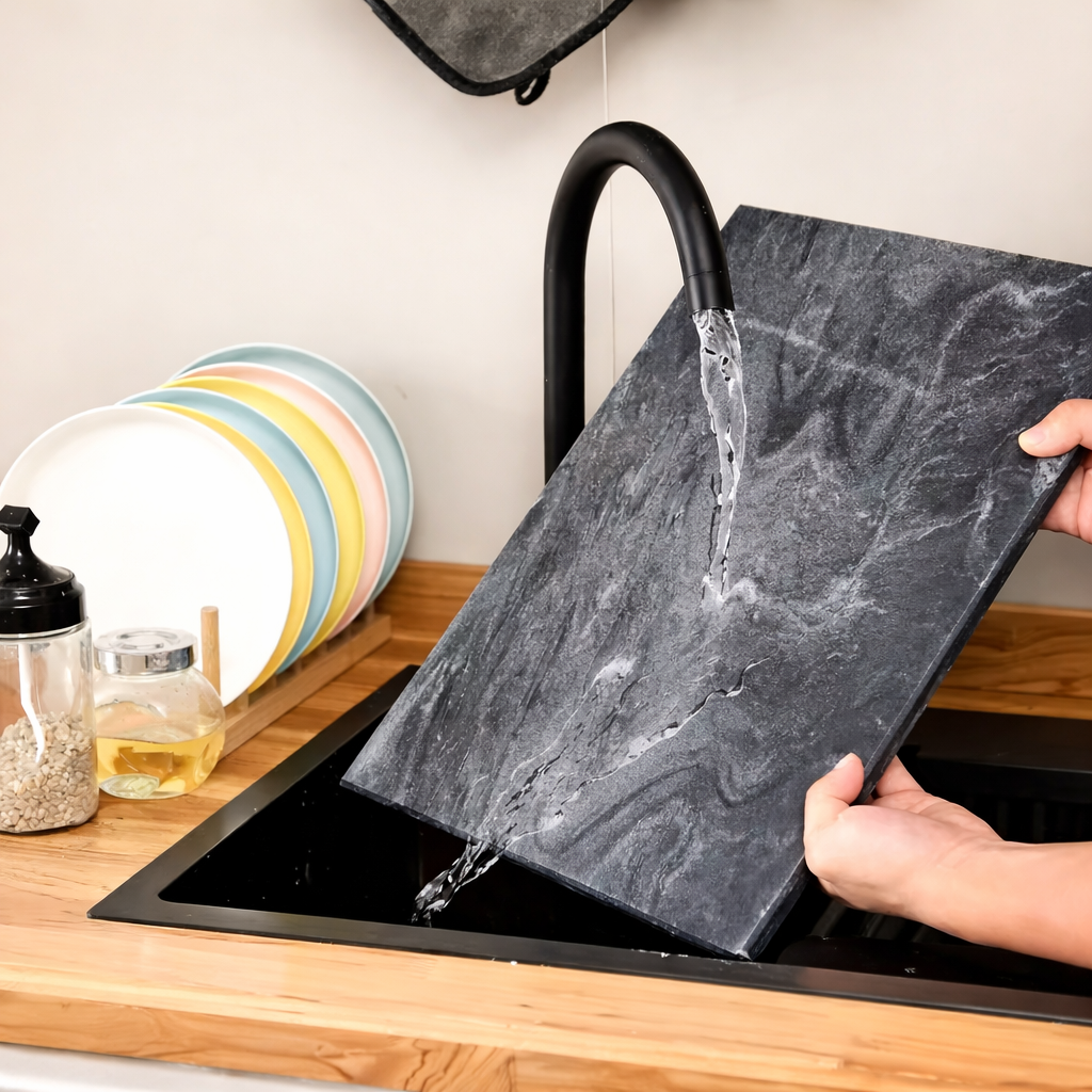 Luxury Black Marble Kitchen Cutting Board
