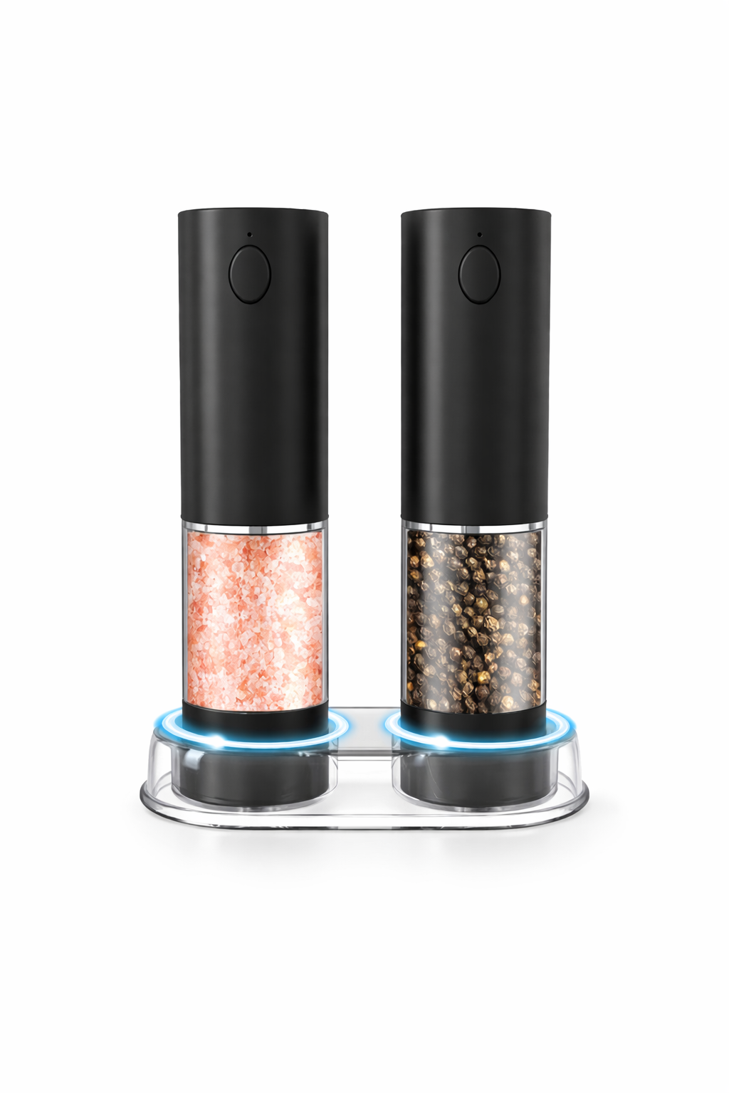 Electric Salt & Pepper Grinder Set