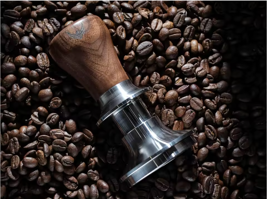 Precision Auto-Level Espresso Tamper – 54mm Stainless Steel Spring-Loaded Coffee Tamper